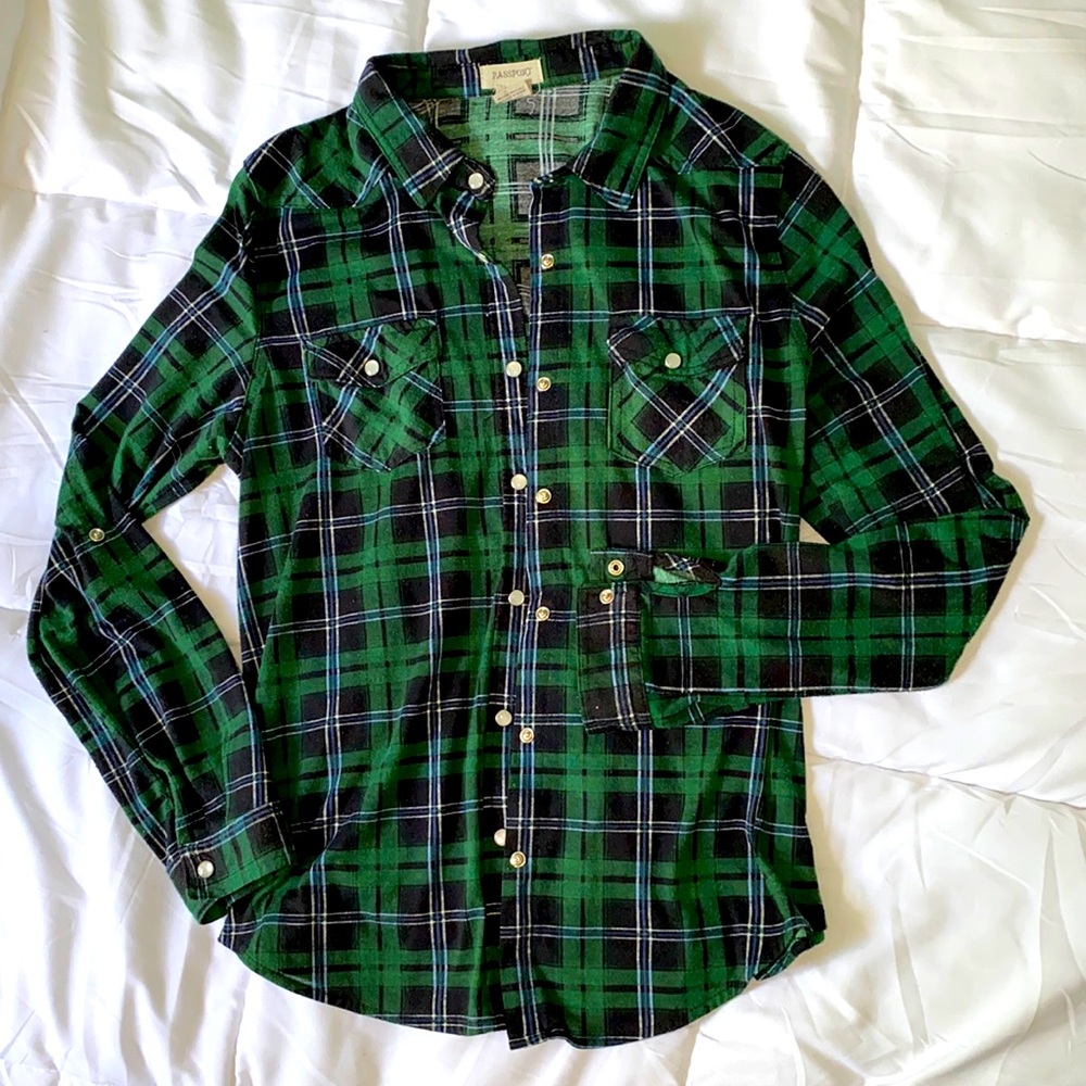 button down long sleeve!!